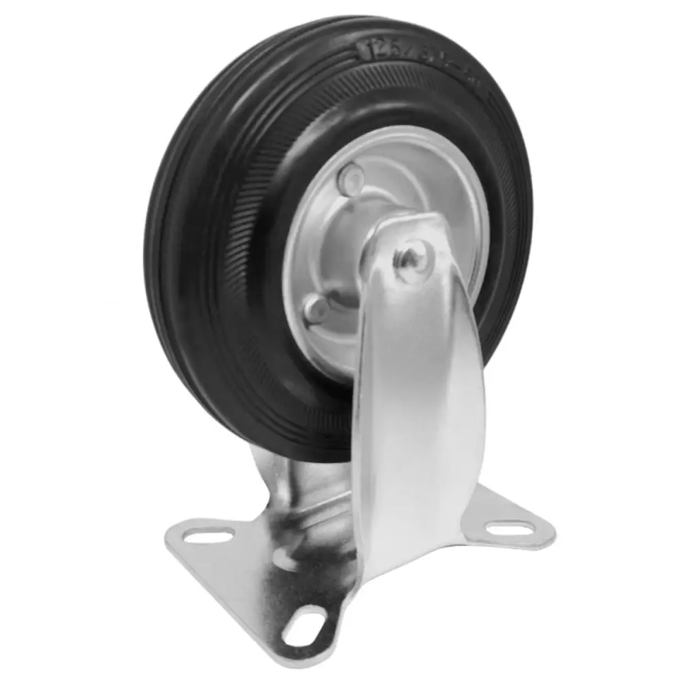 Rodízio de Borracha 5 pol Fixo A09752-F Ajax